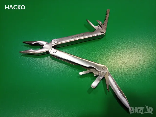 MAMMUT SWISS Мултифункционална ножка с клещи Внос от Англия, снимка 7 - Ножове - 47980808