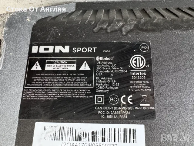 Колона караоке - Ion sport iPA84, снимка 5 - Караоке - 48021698
