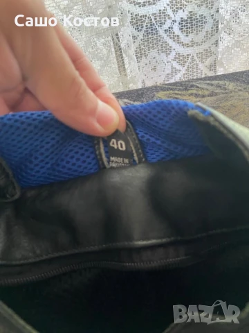 Кожено мото яке с гърбица, снимка 3 - Якета - 50755090