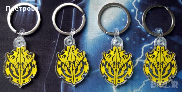 Висококачествен акрилен ключодържател, емблема на “Overlord”.