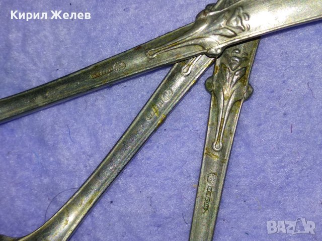 ТРИ СТАРИННИ МАРКОВИ ALPACCA СРЕБЪРНА СПЛАВ АРИСТОКРАТИЧНИ КОЛЕКЦИОНЕРСКИ ЛЪЖИЧКИ от АЛПАКА 42219, снимка 14 - Колекции - 43806808