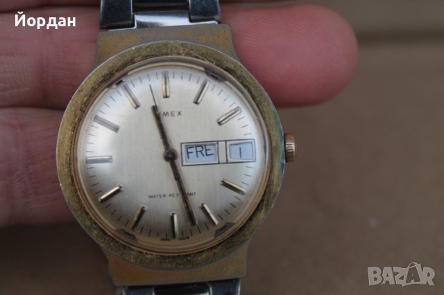Стар автентичен мъжки часовник ''Timex''