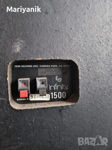 Infinity 1500, снимка 5 - Тонколони - 53451348