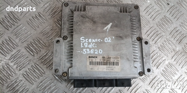 Компютър Renault Scenic 1.9DCi 2002г. 0281011102 8200222133	