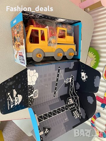 Нова STEM играчка бормашина камион деца 3+ подарък обучение игра, снимка 7 - Образователни игри - 40699541