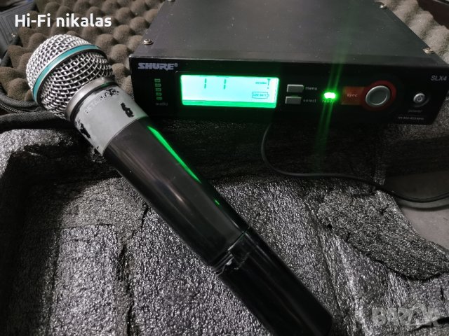 ПРОМО!!! микрофон + модем SHURE SLX24/BETA58
