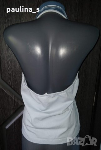 Дамска блуза с яка и гол гръб "re-ject" ® / голям размер , снимка 4 - Туники - 28816327