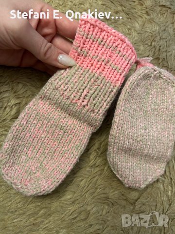 Детски плетени търлъчки, снимка 2 - Чорапи - 39364683