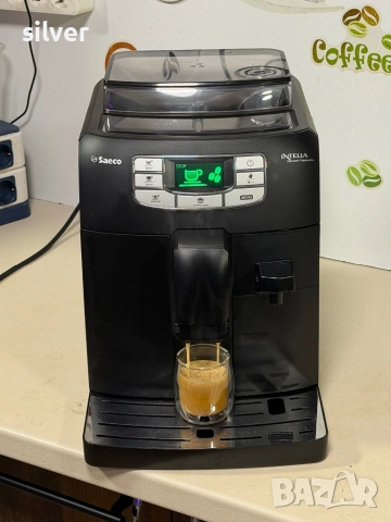 Кафемашина кафе автомат Saeco INTELİA one с гаранция, снимка 10 - Кафемашини - 53001967