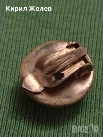 Ретро обеци с кристали и перли с клипс от соца интересни 37408, снимка 3 - Обеци - 40413139