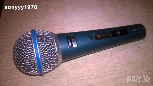 shure beta sm58s-professional-внос швеицария, снимка 3 - Микрофони - 27647623
