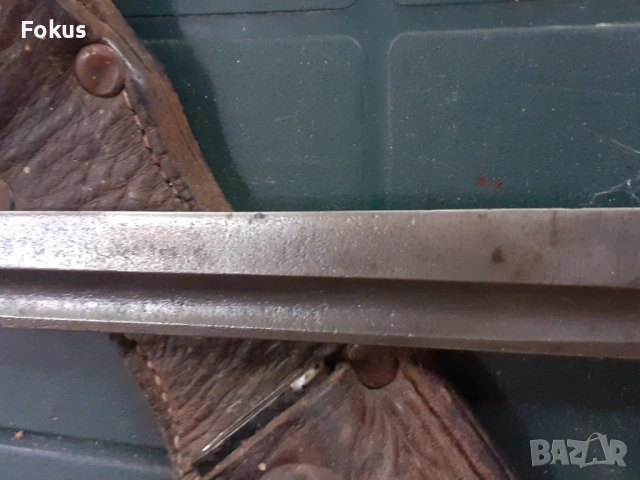 Щик, нож, байонет за пушка М-95 с кания и лопус, снимка 2 - Антикварни и старинни предмети - 53296560