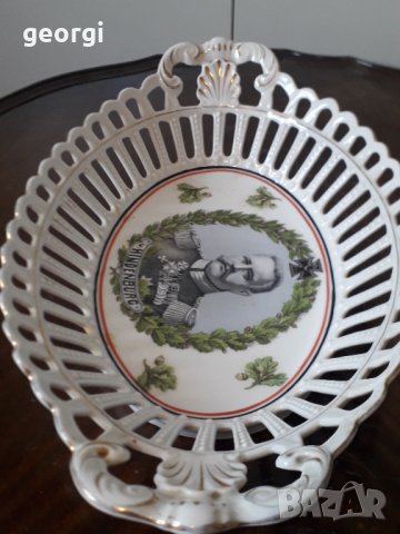 WWI порцеланово плато Hindenburg  17/1, снимка 5 - Колекции - 34965746