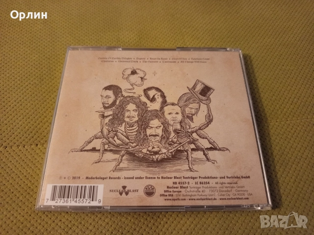 opeth - оригинален, снимка 2 - CD дискове - 52703029