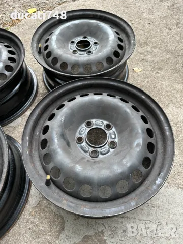 4бр. железни джанти 16" 5х108 - Ford, Volvo, снимка 4 - Гуми и джанти - 47644791