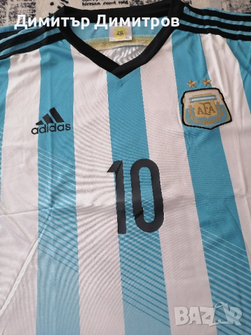 Тениска на Аржентина - Меси , снимка 5 - Футбол - 44857923