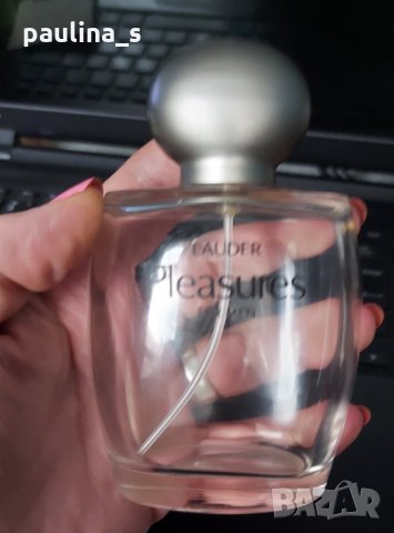 Бутилка от мъжки парфюм "Pleasures" by Estee Lauder , снимка 3 - Мъжки парфюми - 35531153