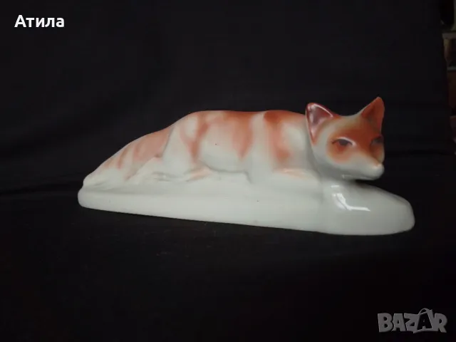 порцеланова статуетка 20/6 см, снимка 2 - Антикварни и старинни предмети - 49284391