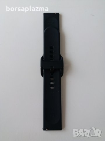 СИЛИКОНОВА КАИШКА ЗА SAMSUNG GALAXY WATCH ACTIVE R500 20MM - BLACK, снимка 2 - Каишки за часовници - 26903961