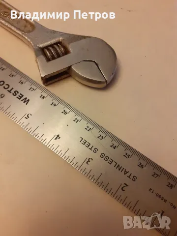 Раздвижен ключ , снимка 2 - Ключове - 49168788