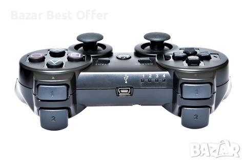PS3 Dualshock - Безкабелен вибриращ джойстик-контролер Плейстейшън, снимка 6 - PlayStation конзоли - 43242644
