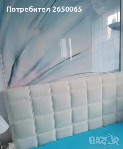 Калъф за табла за спалня 150/70 плюш лукс в бяло , снимка 8 - Спално бельо - 48853925