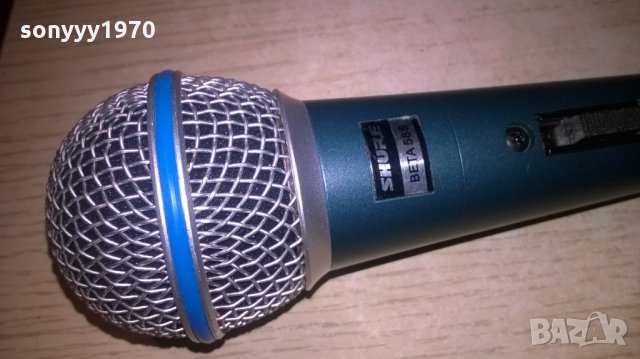 shure beta sm58s-professional-внос швеицария, снимка 2 - Микрофони - 27647623