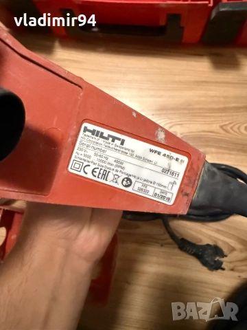 Hilti WFE 450-E ексцентършлайф, снимка 6 - Други инструменти - 52465467