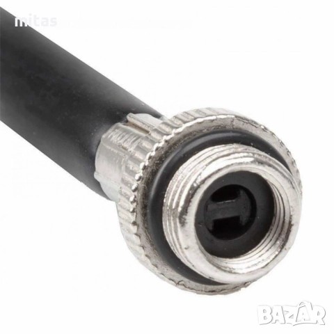 Мини помпа M-WAVE с маркуч, Универсална, Алуминиева, 190мм / 89г, снимка 6 - Аксесоари за велосипеди - 52878910