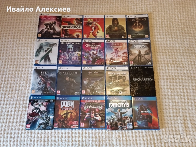 PlayStation 5 [Нови] и PlayStation 4 [Редки Издания] игри PS5 Pro PS4