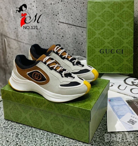 мъжки маратонки gucci , снимка 3 - Маратонки - 51272414