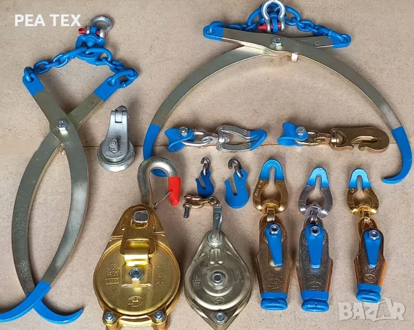 Въжета, синджири, куки, чокери, ролки - консумативи за ДЪРВОДОБИВ, снимка 18 - Други инструменти - 45826396