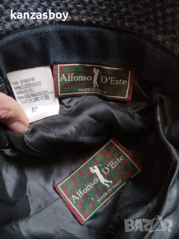 alfonso d'este - страхотна шапка КАТО НОВА, снимка 3 - Шапки - 52793888