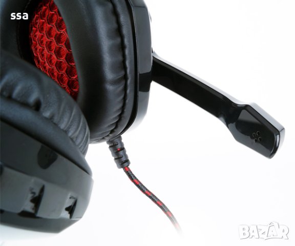 Zalman Геймърски слушалки Headphones with mic Gaming ZM-HPS300, снимка 3 - Слушалки за компютър - 43187569