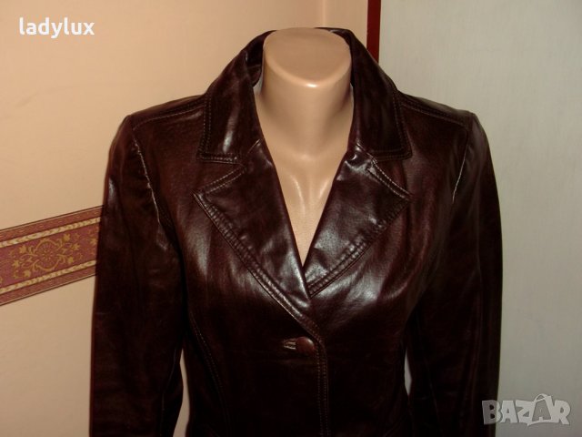 Blend, Естествена Кожа, Яке, Размер М. Код 739, снимка 3 - Сака - 26727107