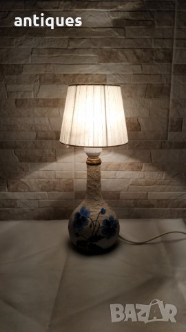 Стара нощна лампа - настолна - Антика, снимка 8 - Антикварни и старинни предмети - 32658420