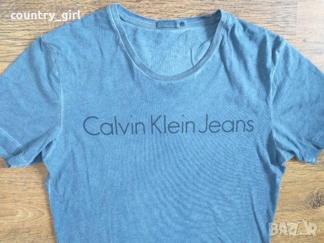 Calvin Klein Tenim - страхотна мъжка тениска, снимка 2 - Тениски - 28665247