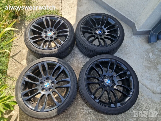 Бмв Джанти + гуми 18 " стайл 195 OEM / BMW Style 195 - Топ състояние, снимка 2 - Гуми и джанти - 51338662