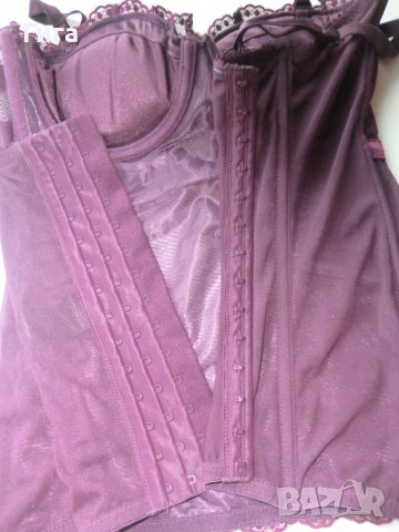 корсет 75В вишнево/лилав НМ, снимка 6 - Бельо - 37802732