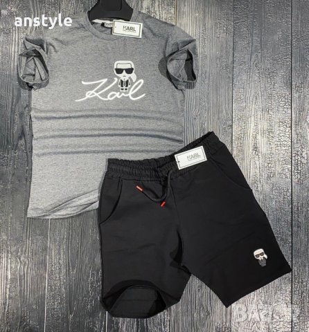 Лято 24Мъжки летен екип Karl Lagerfeld/реплика
