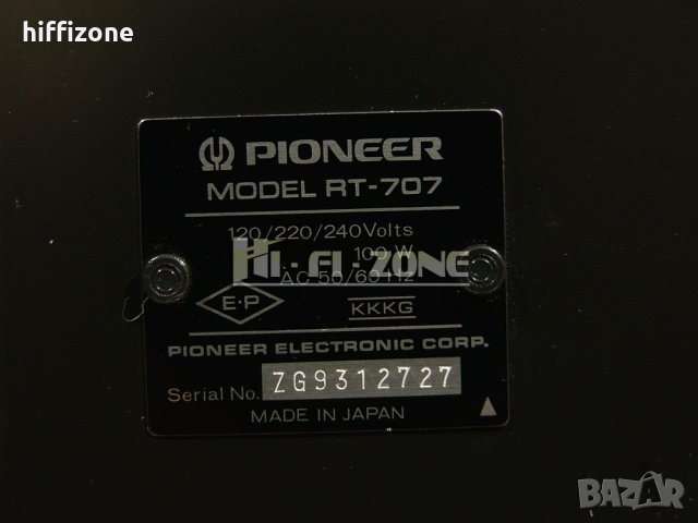 Ролков магнетофон  Pioneer rt-707 /4 , снимка 9 - Грамофони - 43284278