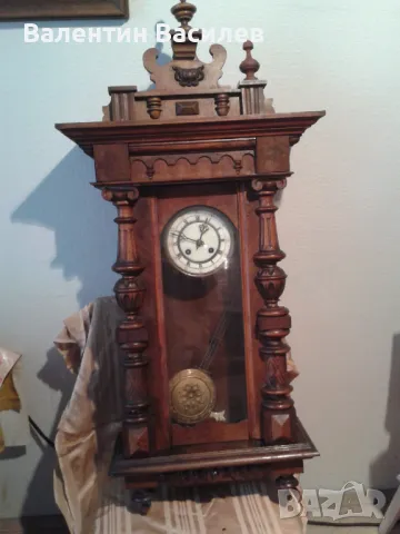 Стенен часовник , снимка 6 - Антикварни и старинни предмети - 48210449