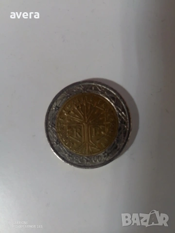 Монета от две евро, снимка 3 - Нумизматика и бонистика - 53375650