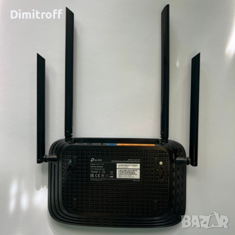 TP-Link Archer C6 – AC1200 Wi-Fi рутер, снимка 2 - Рутери - 52963074