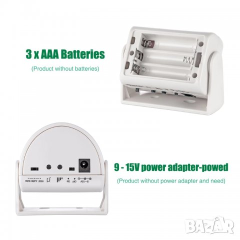 PIR сензор със звук, ПИР сензор за движение с аларма, PIR датчик за движение, алармен сигнал, звуци, снимка 2 - Други - 39278436