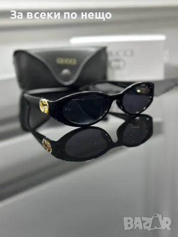 Gucci Слънчеви Очила С UV400 Защита С ПОДАРЪК🎁Калъф Гучи - Различни Цветове Код E78, снимка 5 - Слънчеви и диоптрични очила - 50229593