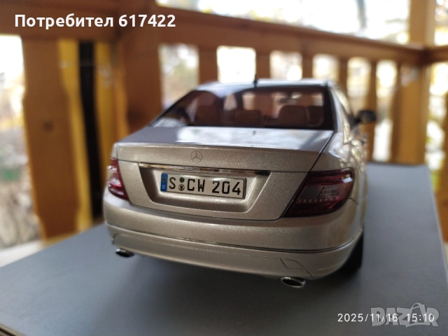 1:18 Autoart - Mercedes C-Class W204 Avantgarde, снимка 7 - Колекции - 52432712