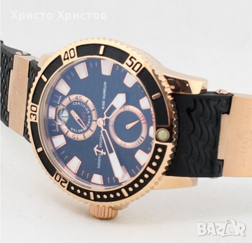 Мъжки луксозен часовник Ulysse Nardin Marine, снимка 3 - Мъжки - 33231431