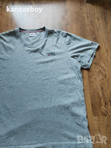 Tommy Hilfiger - страхотна мъжка тениска КАТО НОВА ХЛ, снимка 7 - Тениски - 49979897