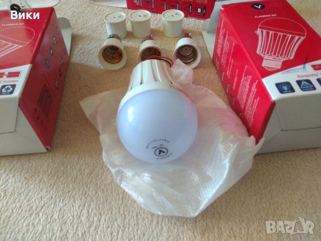 Крушка / лампа Vinverth Flamber Rech. Led Bulb 9W- LED, снимка 3 - Лед осветление - 32364333